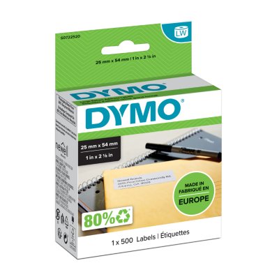 DYMO LabelWriter™ LW İade Adres Etiketi, 500 etiket/paket