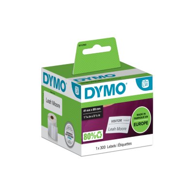 DYMO LabelYazar™ LW İsim Kartı Etiketi, 300 etiket/paket