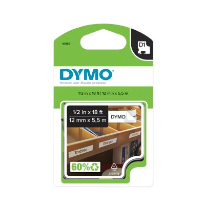 DYMO D1 Kalıcı Plastik Etiket